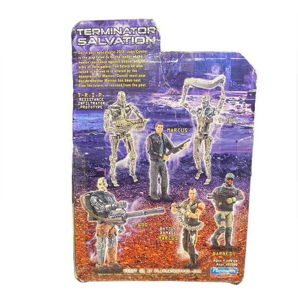 NEW Terminator Salvation T-600 Toy Playmates Marvel Action Figure - Picture 4 of 5